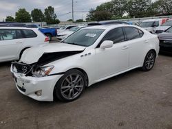 Salvage cars for sale at Moraine, OH auction: 2008 Lexus IS 250