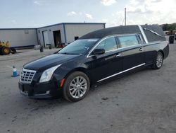Flood-damaged cars for sale at auction: 2015 Cadillac XTS Funeral Coach