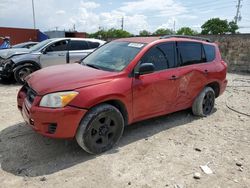 Salvage cars for sale at Homestead, FL auction: 2010 Toyota Rav4