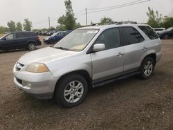 Salvage cars for sale from Copart Montreal Est, QC: 2006 Acura MDX Touring