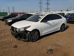 Salvage cars for sale from Copart Elgin, IL: 2019 KIA Forte GT Line