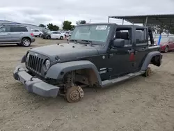 Salvage cars for sale at San Diego, CA auction: 2014 Jeep Wrangler Unlimited Sport