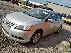 Salvage cars for sale at Hueytown, AL auction: 2014 Nissan Sentra S