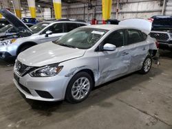 Nissan Sentra S Vehiculos salvage en venta: 2019 Nissan Sentra S