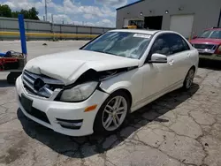 Salvage cars for sale at Earlington, KY auction: 2013 Mercedes-Benz C 250