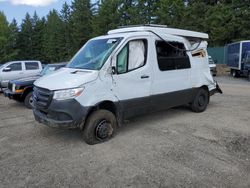 Salvage cars for sale from Copart Graham, WA: 2019 Mercedes-Benz Sprinter 2500/3500
