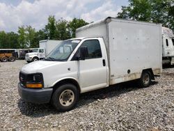 Salvage trucks for sale at Spartanburg, SC auction: 2009 GMC Savana Cutaway G3500