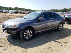 Salvage cars for sale at Seaford, DE auction: 2015 Honda Accord LX