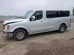 Salvage cars for sale from Copart Ontario Auction, ON: 2016 Nissan NV 3500 S