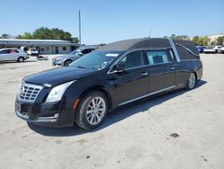 Flood-damaged cars for sale at auction: 2015 Cadillac XTS Funeral Coach