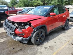 Jeep salvage cars for sale: 2019 Jeep Compass Latitude