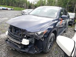 Salvage cars for sale from Copart Montreal Est, QC: 2019 Mazda CX-5 Touring
