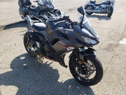Salvage motorcycles for sale at Moraine, OH auction: 2022 Kawasaki EX650 N