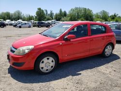 Salvage cars for sale from Copart Portland, OR: 2008 Saturn Astra XE