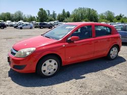 Saturn Astra XE salvage cars for sale: 2008 Saturn Astra XE