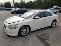 Salvage cars for sale at Savannah, GA auction: 2014 Nissan Maxima S