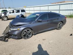 Honda salvage cars for sale: 2018 Honda Accord Sport