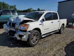 Salvage cars for sale from Copart Spartanburg, SC: 2012 Nissan Titan S
