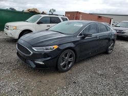 Salvage cars for sale at Hueytown, AL auction: 2017 Ford Fusion Sport