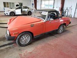 Salvage cars for sale from Copart Angola, NY: 1978 MG Midget CON