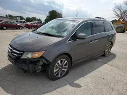 Honda Odyssey Vehiculos salvage en venta: 2015 Honda Odyssey Touring