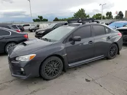 Salvage cars for sale at Littleton, CO auction: 2016 Subaru WRX