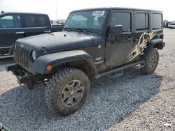 Salvage cars for sale from Copart Wichita, KS: 2012 Jeep Wrangler Unlimited Sahara