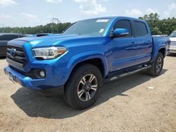 Salvage cars for sale from Copart Greenwell Springs, LA: 2016 Toyota Tacoma Double Cab