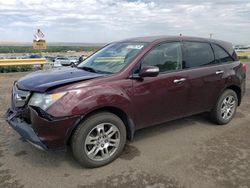 Salvage cars for sale at Albuquerque, NM auction: 2008 Acura MDX