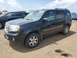 Honda Pilot Touring salvage cars for sale: 2009 Honda Pilot Touring