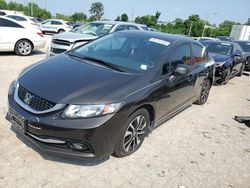 Honda Civic exl salvage cars for sale: 2013 Honda Civic EXL