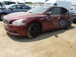 Salvage cars for sale at Chicago Heights, IL auction: 2013 Nissan Maxima S