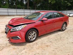 Salvage cars for sale from Copart Austell, GA: 2017 Hyundai Sonata SE