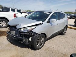 Salvage cars for sale from Copart Tucson, AZ: 2015 Hyundai Tucson Limited