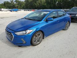 Flood-damaged cars for sale at auction: 2017 Hyundai Elantra SE