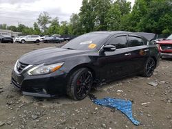 Salvage cars for sale at Waldorf, MD auction: 2017 Nissan Altima 3.5SL