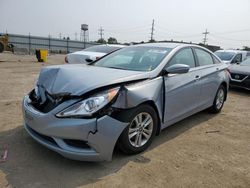 Salvage cars for sale from Copart Chicago Heights, IL: 2013 Hyundai Sonata GLS