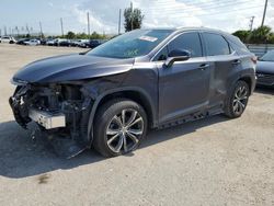 Salvage cars for sale from Copart Miami, FL: 2016 Lexus RX 350