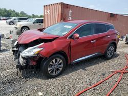 Nissan Murano salvage cars for sale: 2015 Nissan Murano S