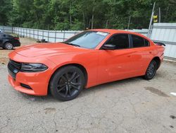 Salvage cars for sale at Austell, GA auction: 2018 Dodge Charger SXT
