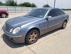 Salvage cars for sale at Oklahoma City, OK auction: 2003 Mercedes-Benz E 320