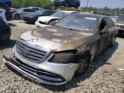 Salvage cars for sale at Windsor, NJ auction: 2019 Mercedes-Benz S 450 4matic