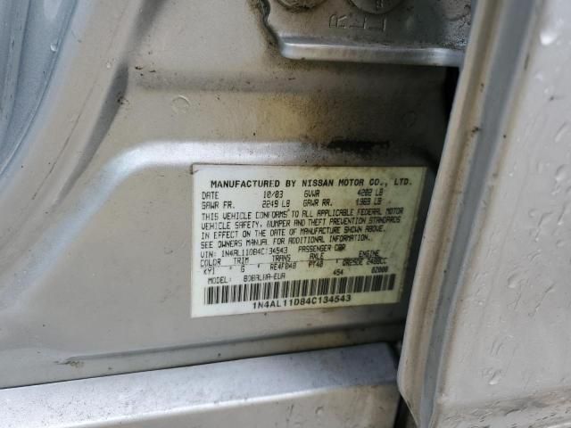 2004 Nissan Altima Base