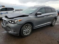 Salvage cars for sale at Brighton, CO auction: 2015 Infiniti QX60