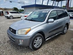 Salvage cars for sale at West Palm Beach, FL auction: 2001 Toyota Rav4