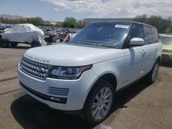 Vehiculos salvage en venta de Copart Las Vegas, NV: 2016 Land Rover Range Rover Supercharged