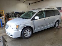 Salvage cars for sale from Copart Portland, MI: 2012 Chrysler Town & Country Touring