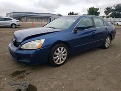 Honda salvage cars for sale: 2006 Honda Accord EX