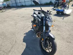 Salvage motorcycles for sale at Moraine, OH auction: 2019 Yamaha MT07