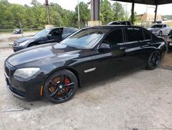 Salvage cars for sale from Copart Gaston, SC: 2012 BMW 750 LXI